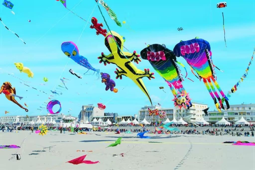 Appartamento Cozy D'Opale Charmant T1 Bord De Mer Cour Privee Et Clot Wifi 3 Pers Animaux Acceptes Gratuit Berck Esterno foto
